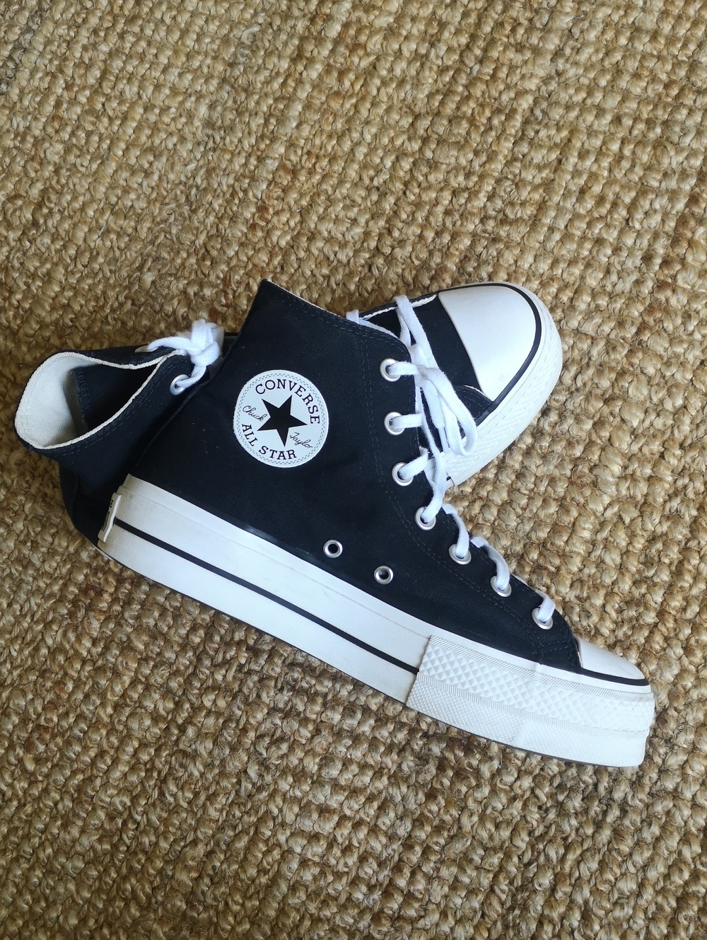Converse All Star platform sneakers